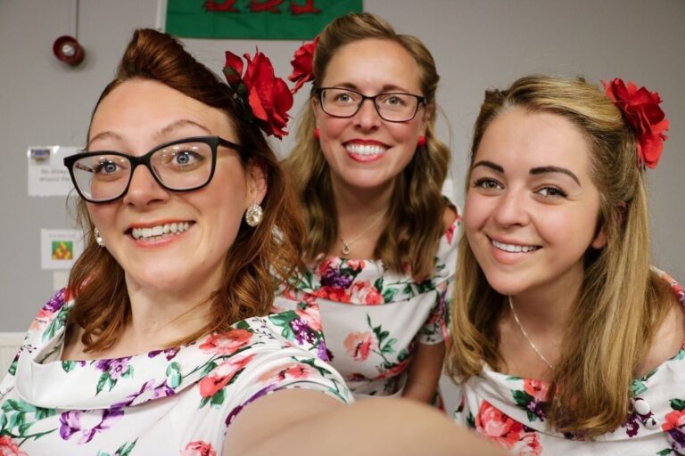 The Toodle Pips in vintage-inspired performance style