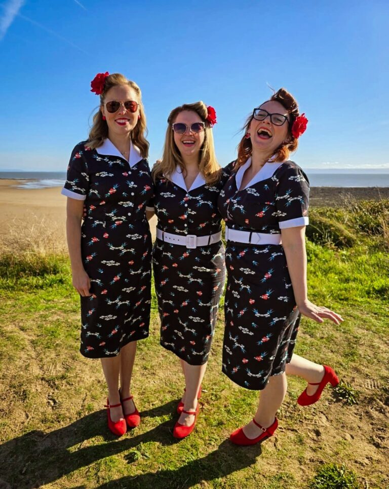 The Toodle Pips close-harmony vocal trio